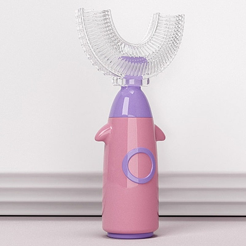Soft Silicone Baby Toothbrush U-shaped