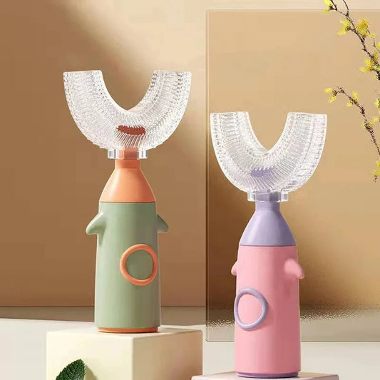 Soft Silicone Baby Toothbrush U-shaped