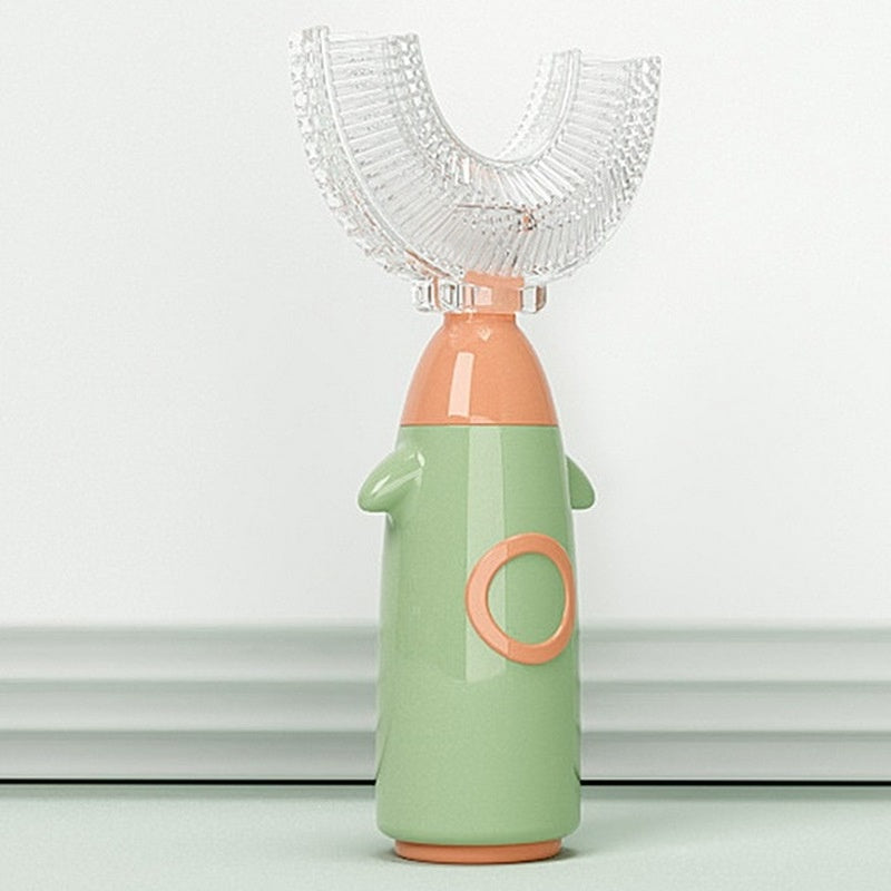 Soft Silicone Baby Toothbrush U-shaped